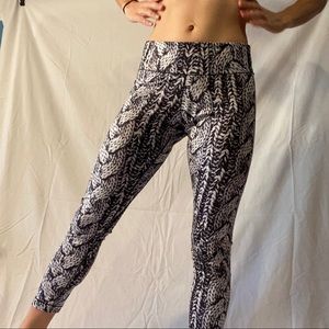 2FOR$20! Grey Rope Patterned Leggings